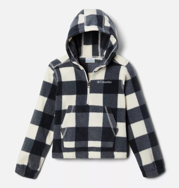 Girls' Benton Springs™ Hooded Half Zip Fleece Pullover