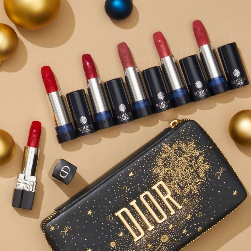 Christmas beauty gifts Dior Lipsticks