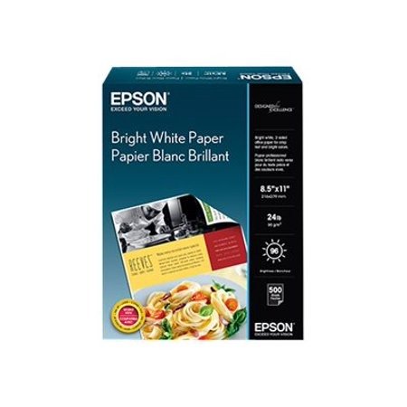 Epson Bright White 8.5" x 11" 打印纸 500张