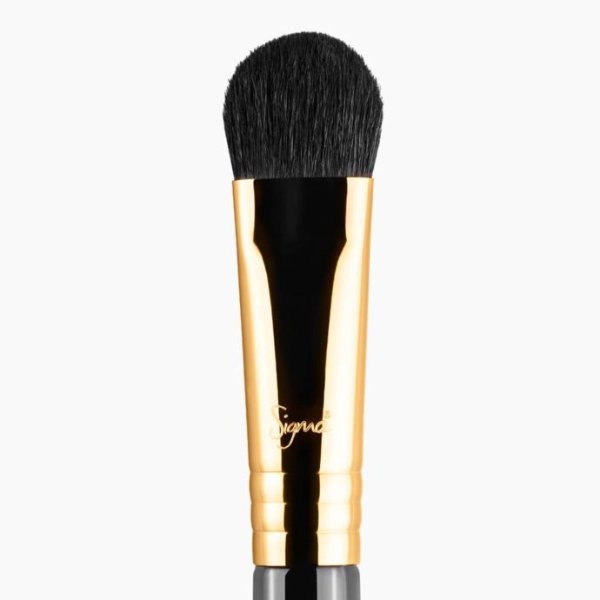 E50 Large Fluff Brush - Black/Gold