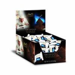 Lindt EXCELLENCE A Touch of Sea Salt Dark Chocolate Diamonds 60ct Box