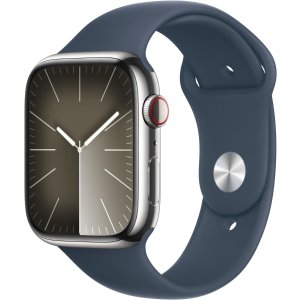 Apple Watch 9 不锈钢 蜂窝版 41mm/45mm特价叠加8折优惠