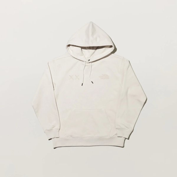 The North Face x KAWS Hoodie (Moonlight Ivory) | END. Launches