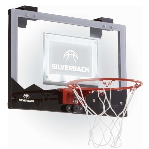 Silverback 23" LED Light-Up Over the Door Mini Basketball Hoop