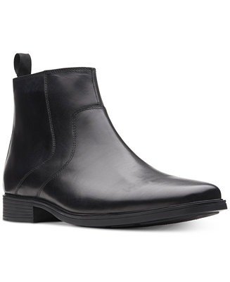 Men's Tilden Zip Waterproof Leather Boots, Created for Macy's
