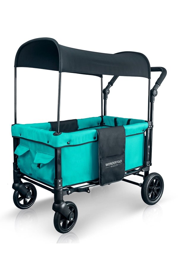 Wagon Double Stroller Wagon - Teal