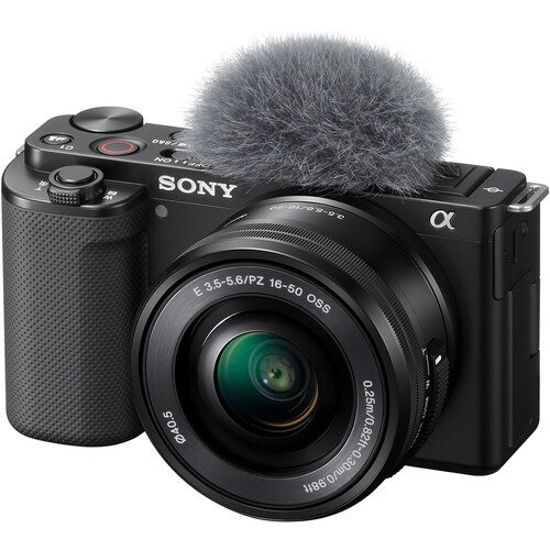 ZV-E10 Mirrorless Camera with 16-50mm Lens