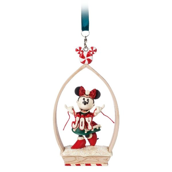Minnie Mouse Holiday ''Joy'' 挂饰