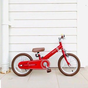 iimo 2-合-1 平衡车/自行车，14" 红色