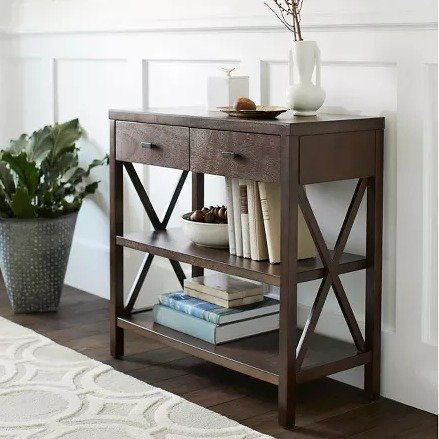 Owings Console Table 2 Shelf with Drawers - Threshold&#153;