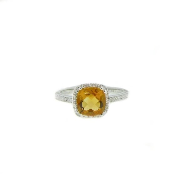 Diana M 14-karat yellow gold 0.1 Carats ring