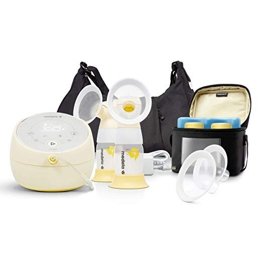 Sonata Smart Breast Pump, Hospital Performance Double Electric Breastpump, Rechargeable, Flex Breast Shields, Touch Screen Display, Connects to MyApp, Lactation Support