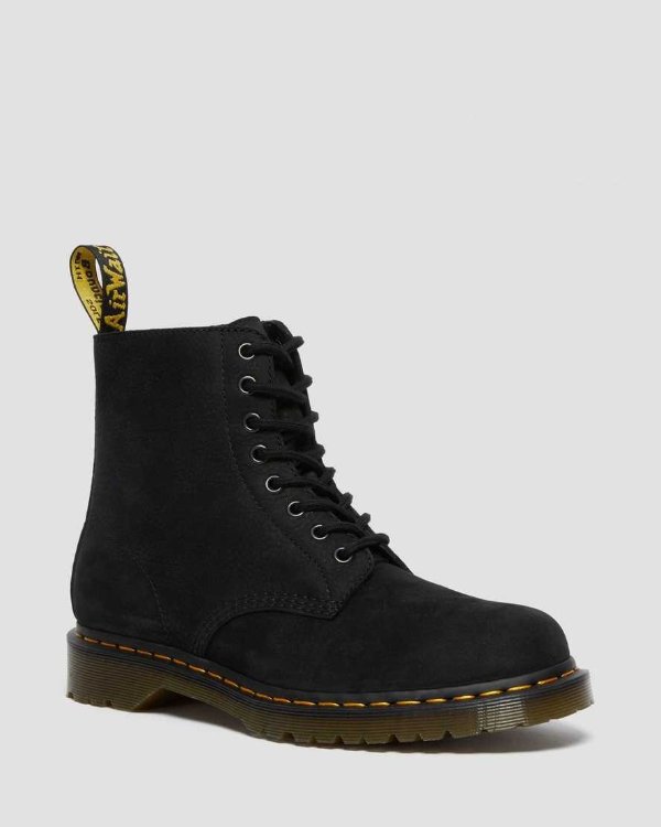 DR MARTENS 1460 Pascal Nubuck Leather Lace Up Boots