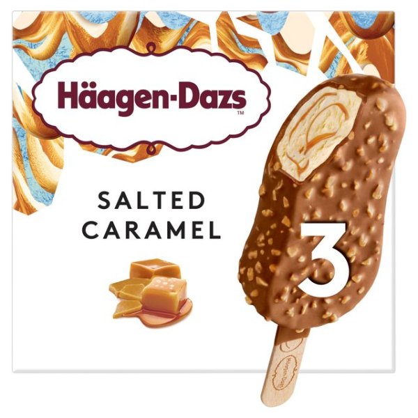 Haagen Dazs 咸焦糖冰淇淋 3支