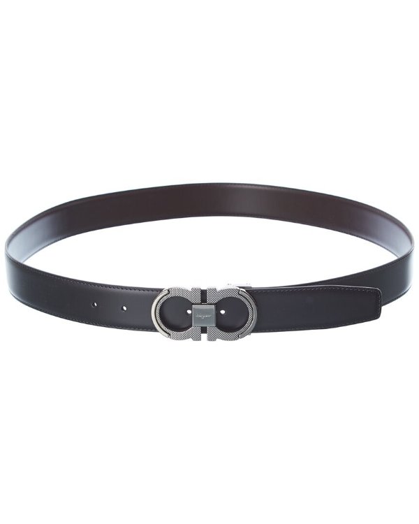 Reversible & Adjustable Leather Belt