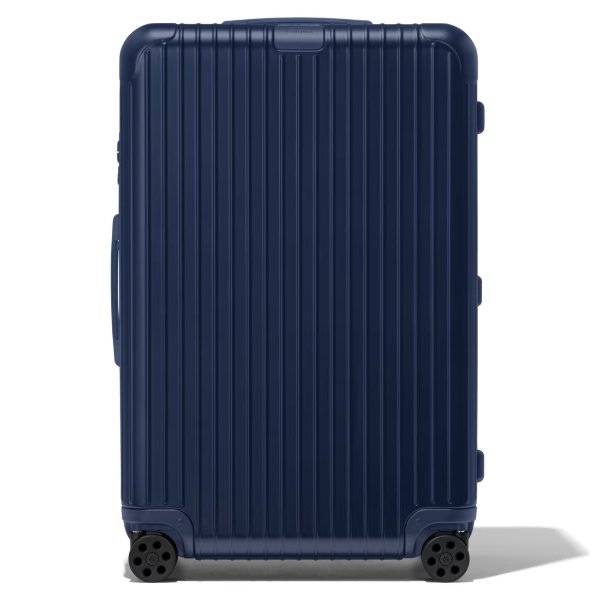海蓝色行李箱