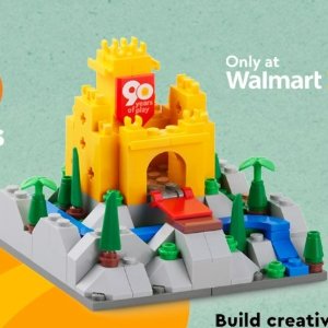 Walmart 购买LEGO指定套装 90周年专享买赠活动