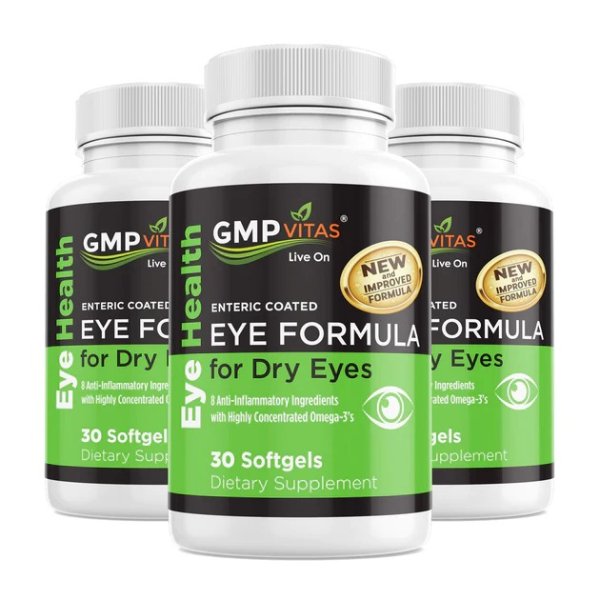 GMP Vitas Improved Eye Formula 30粒 超值3瓶装