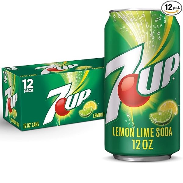 Lemon Lime Soda, 12 fl oz cans, 12 pack