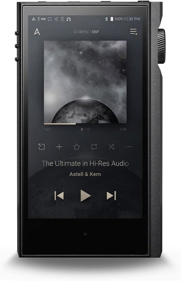 Astell & Kern KANN MAX Portable Hi-Fi Music Player with Quad DAC & Bluetooth (Anthracite Gray)