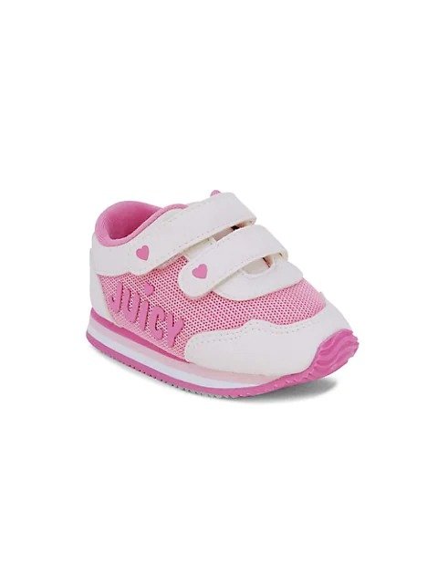 Baby Girl's Heart Sneakers