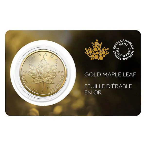 Costco 1 oz Canada Maple Leaf Gold Coin