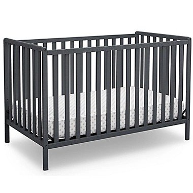 Heartland 4-In-1 Convertible Crib in Grey | buybuy BABY