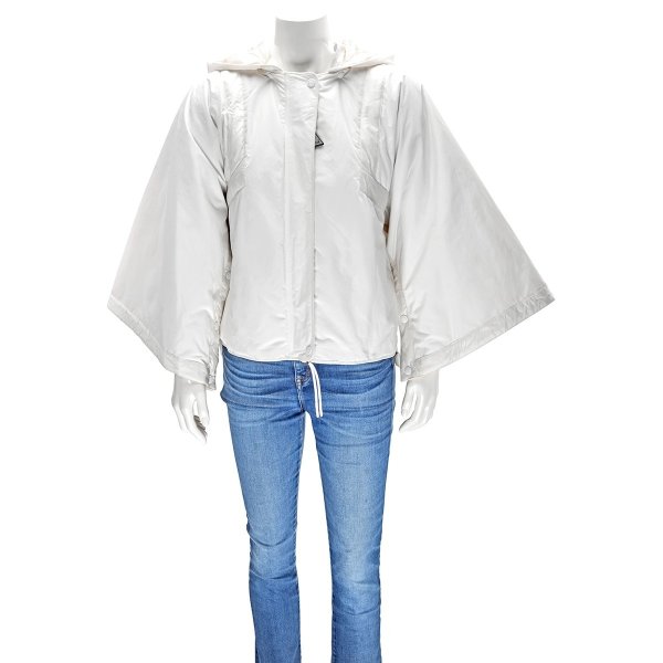 White Cape Quilted Puffer Jacket