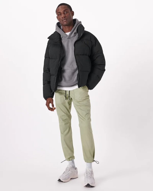 Men's Relaxed Heavyweight Puffer | Men's Up to 50% Off Select Styles | Abercrombie.com