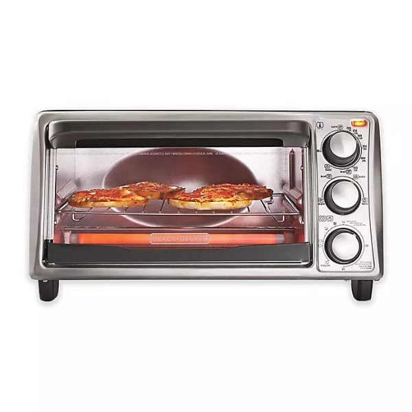 ™ 4-Slice Toaster Oven in Grey | Bed Bath & Beyond