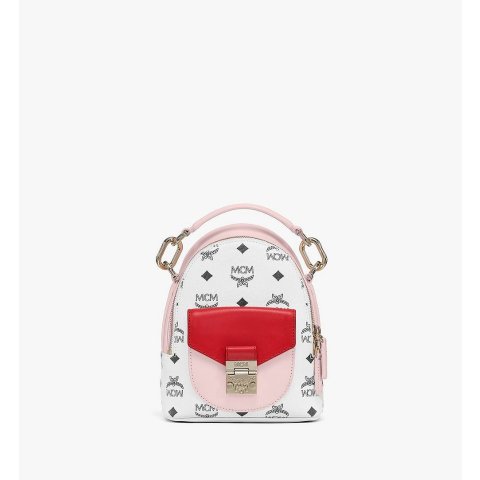 MCMPatricia Backpack in Visetos Leather Block
