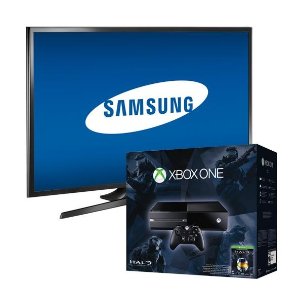 Xbox One Halo Master Chief Collection Bundle with 40" Samsung TV