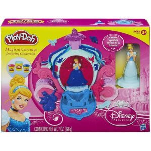 PPlay-Doh Magical Carriage神奇的马车迪士尼公主系列-灰姑娘玩具套装