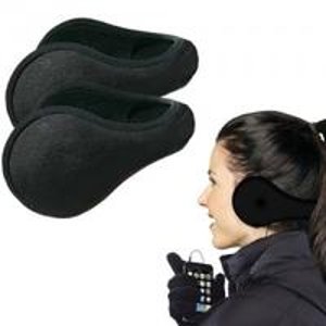 2 Pack Of Winter Ear Warmers Behind the Ear Style - Fleece Muffs