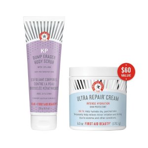 First Aid Beauty Bump Eraser and Ultra Repair Cream Duo Sale