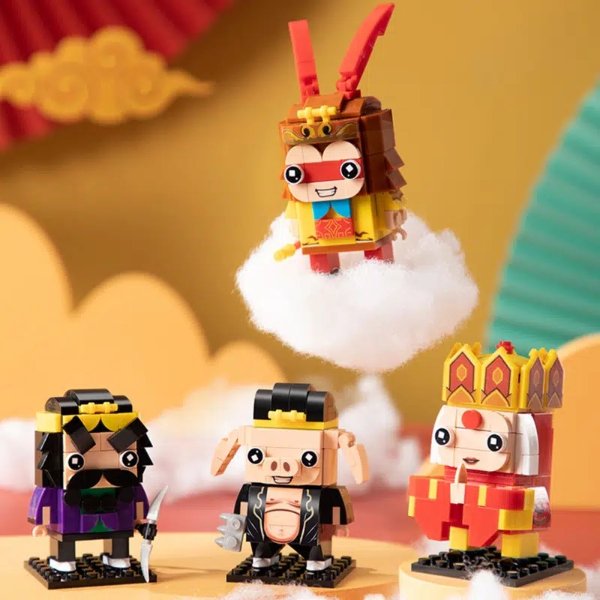 Journey To The West Characters Hero Building Blocks Building Set For Kids Gift Game Fan Party,educational Toys | Shop On Temu And Start Saving | Temu