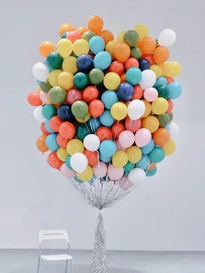 200pcs Mixed Color Balloon Set