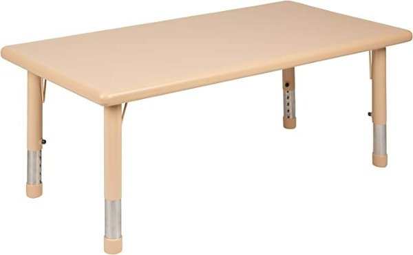 Flash Furniture 24"W x 48"L 长方形升降桌