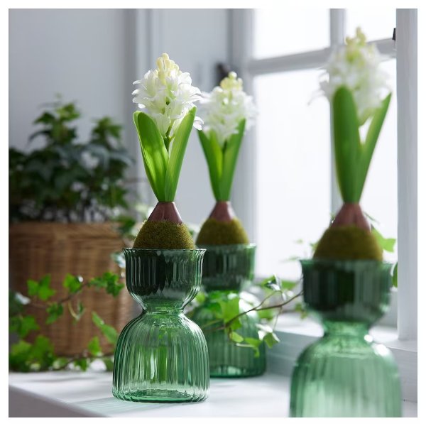 VINTERFINT Vase, green, 5 "