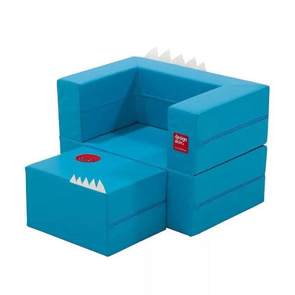 Design Skins Transformable Play Furniture Cake Sofa in Blue | buybuy BABY