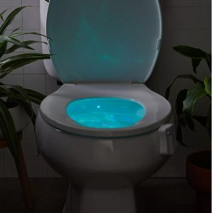 上厕所也要有氛围感Disco LED 马桶灯