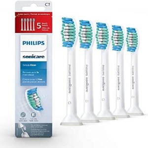 Philips Sonicare Genuine 电动牙刷替换头 5支装