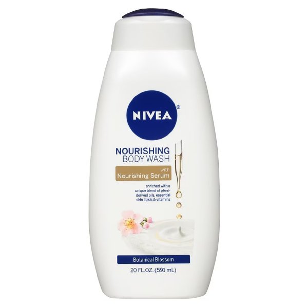Nivea Nourishing Botanical Blossom Body Wash with Nourishing Serum
