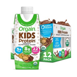 低卡又营养 | Orgain 儿童有机营养奶昔 巧克力/香草两种口味