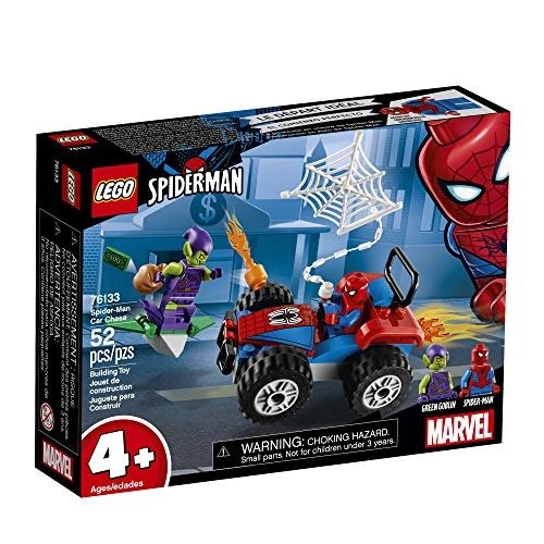 Marvel Spider-Man Car Chase 76133 Building Kit (52 Piece), Multicolor