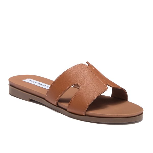 Hoku Leather Slide Sandal