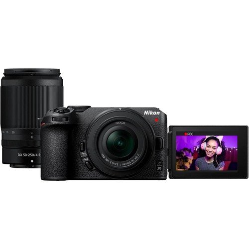Z 30 Mirrorless Camera with 2 Lens Kit Z DX 16-50mm VR & 50-250mm VR 