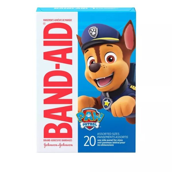 Band-Aid PAW Patrol Bandages - 20ct
