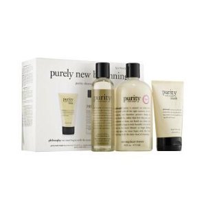 philosophy Purely New Beginnings Purity Cleansing Collection Trio @ Sephora.com