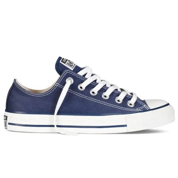 chuck taylor all star mens ox navy textile sneakers